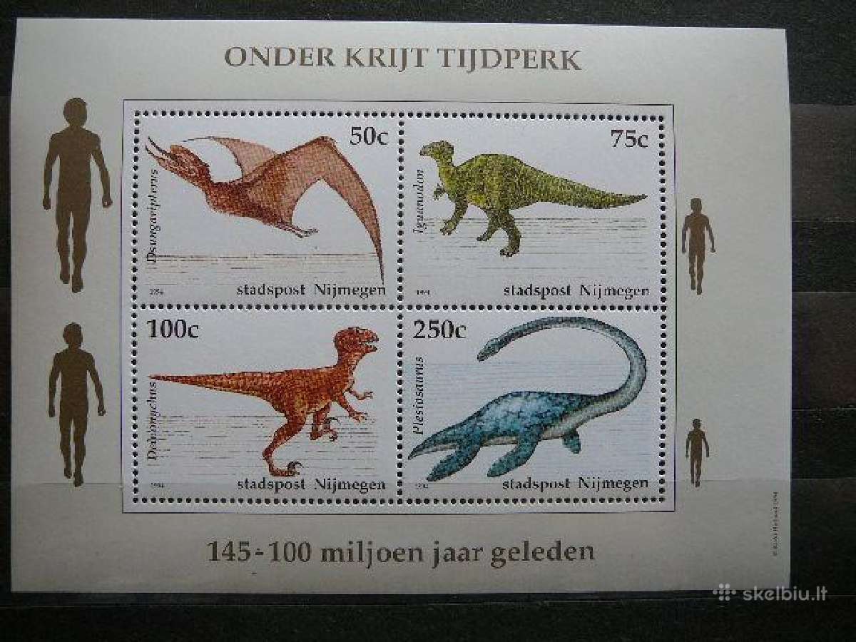 Dinozaurai Nyderlandai 1974 Mnh nd120