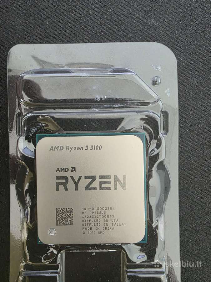 Amd Ryzen 3 3100 procesorius – veikiantis