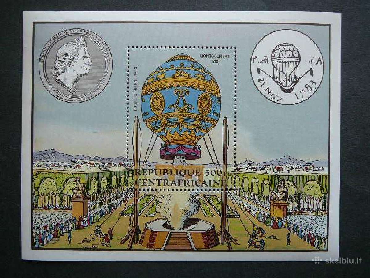 Oro balionai Centr. Afr. Resp. svarus caf477