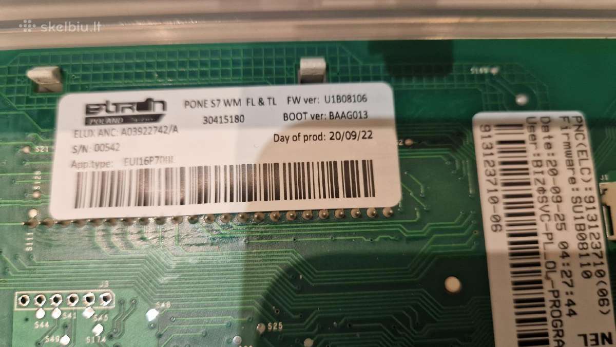 Aeg 7000 series Lavamat dalis - nuotraukos Nr. 4
