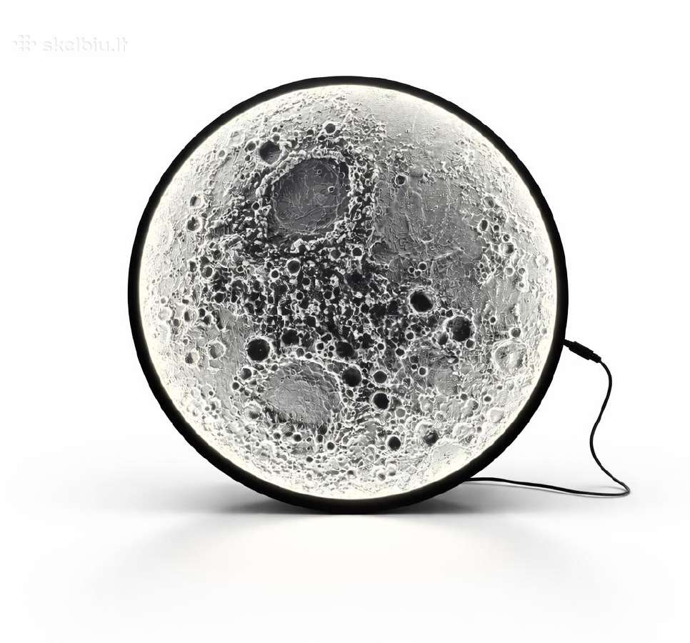 Mėnulio sieninė lempa ( 50cm)