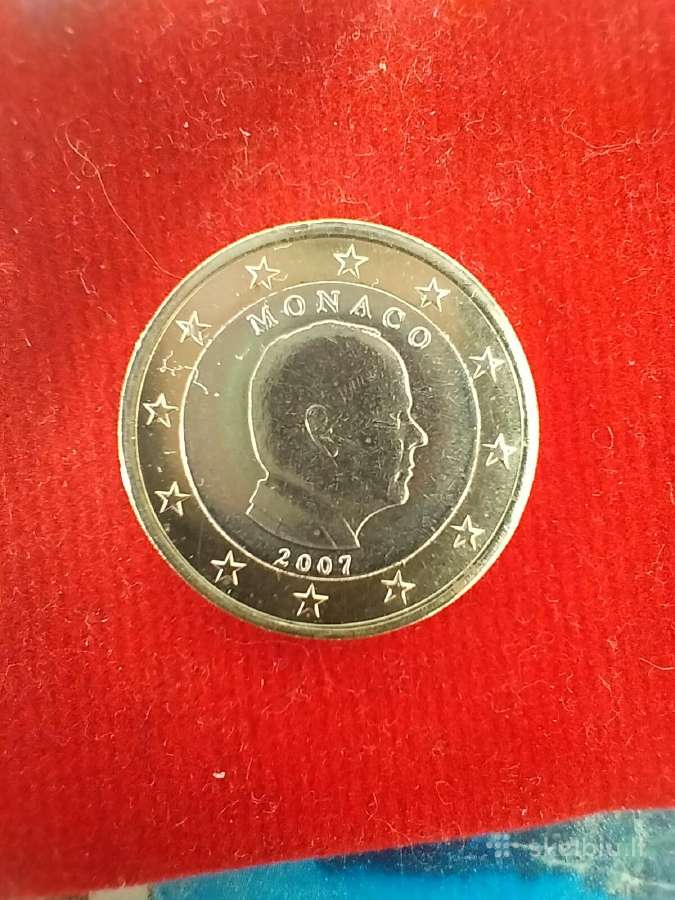 Monako 1€ viena rečiausių ir vertingiausių monetų!