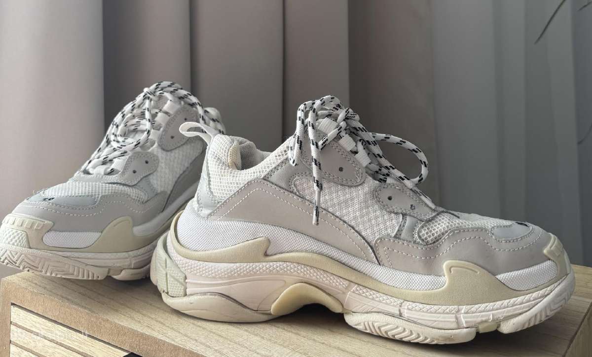 Nešioti Balenciaga Triple S kedai moterims - nuotraukos Nr. 4