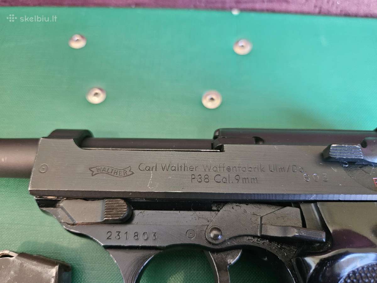Walther P38, 9x19 - nuotraukos Nr. 3