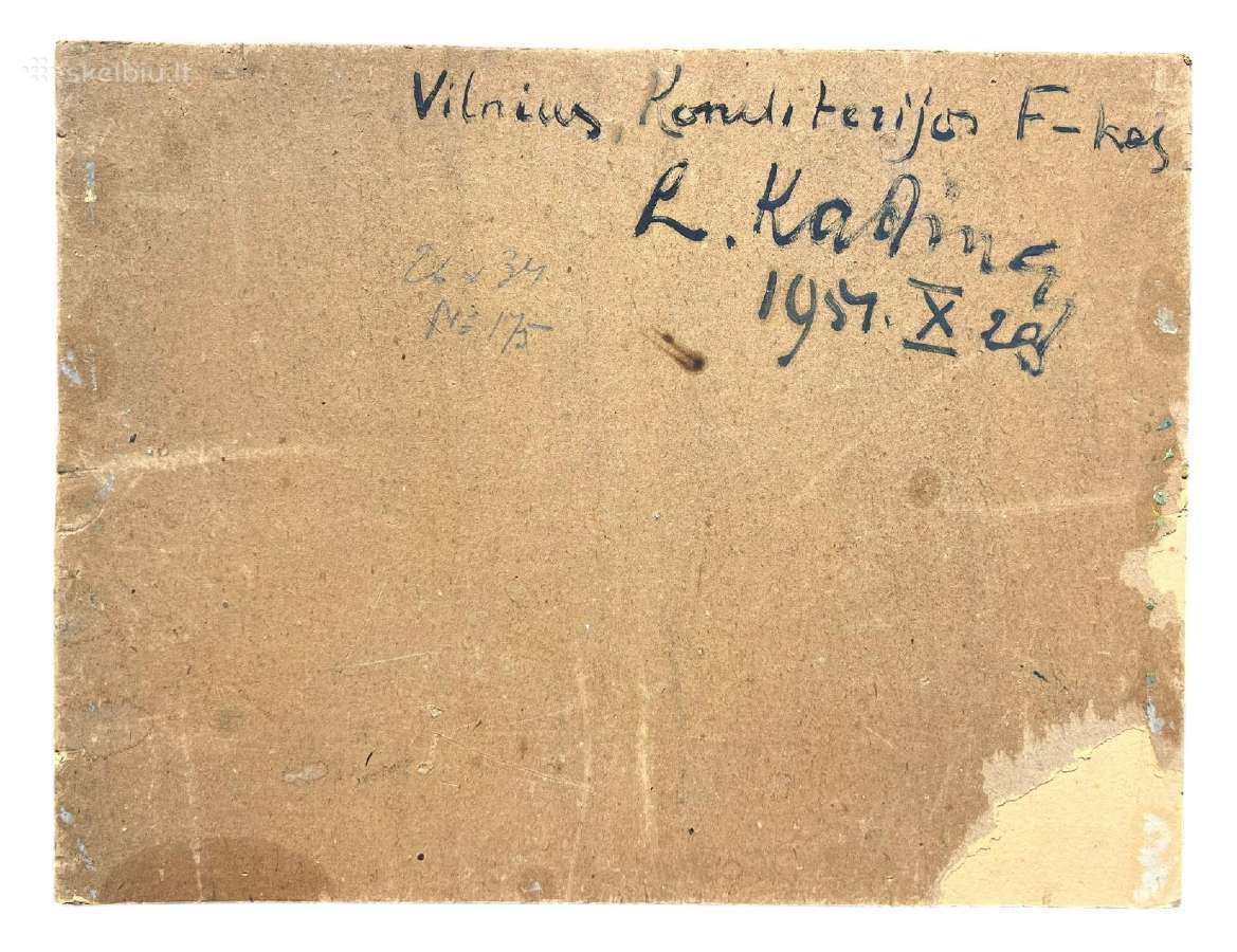 Parduodamas Leono Katino paveikslas (1951 m.) - nuotraukos Nr. 2