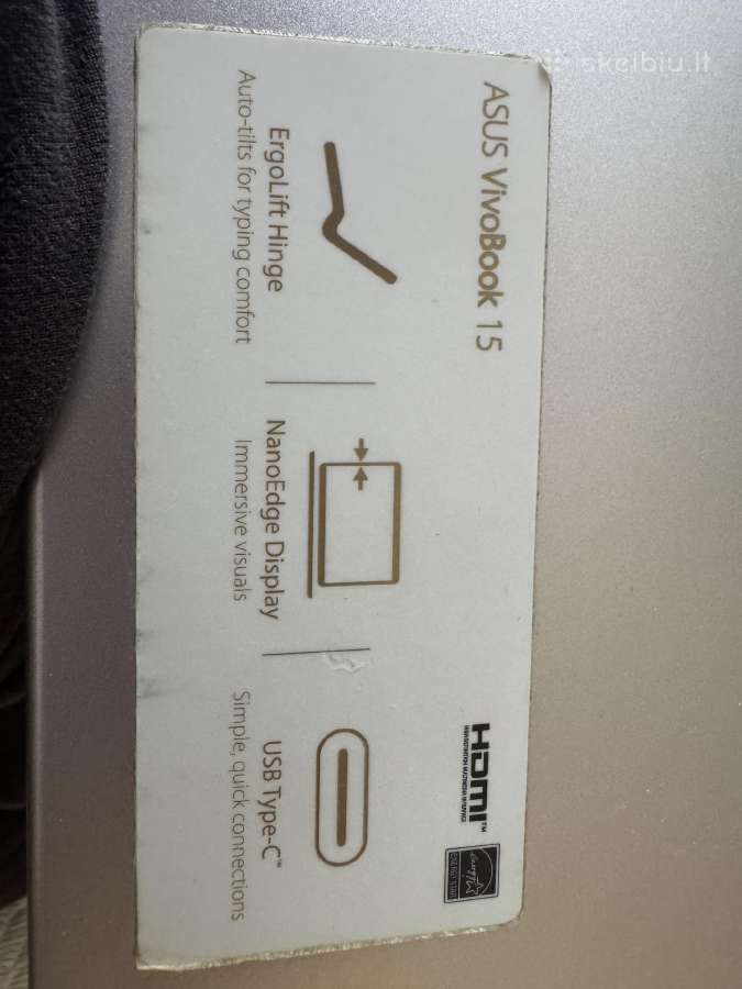 Asus Vivobook 15 - nuotraukos Nr. 4
