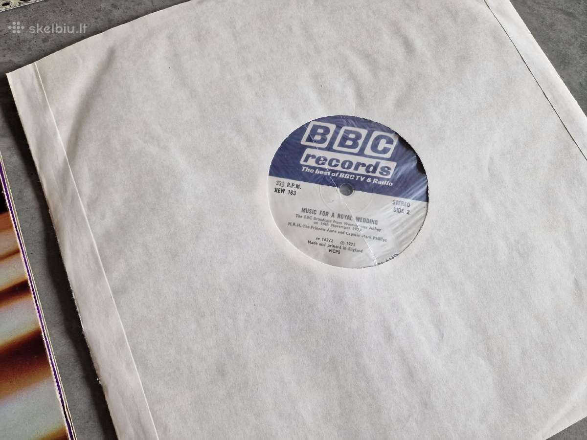Bbc Records vinilinė plokštelė 1973m. - nuotraukos Nr. 4