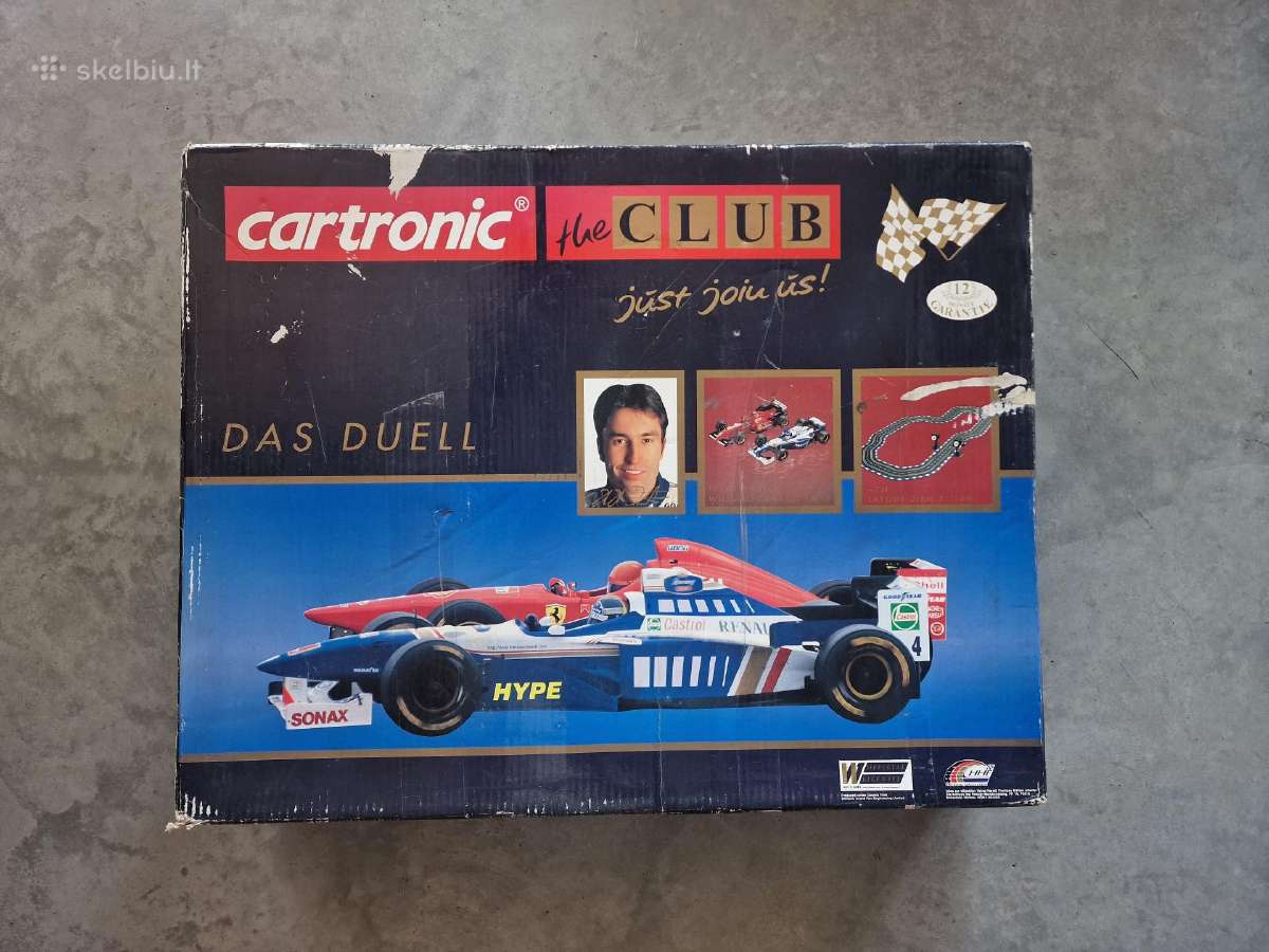 Cartronic 1:32 lenktynių trasa. 1996m.