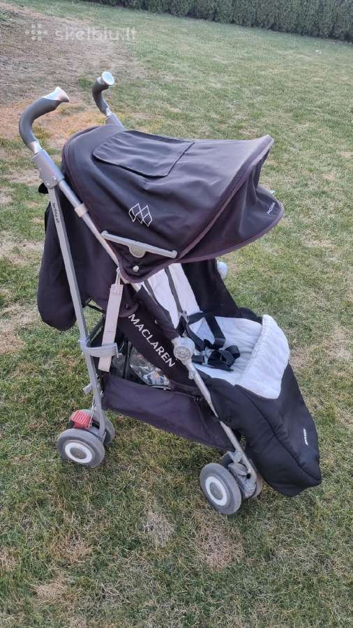 Vaikiškas vežimėlis skėtukas maclaren xlr