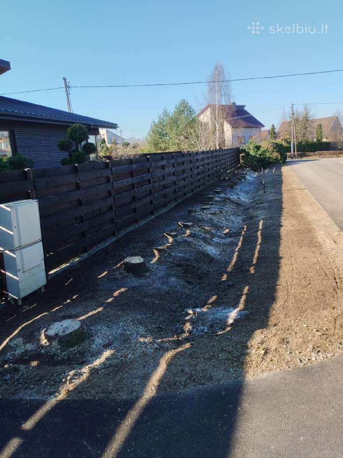 Kelmų frezavimas Šakų smulkintuvo nuoma - nuotraukos Nr. 34
