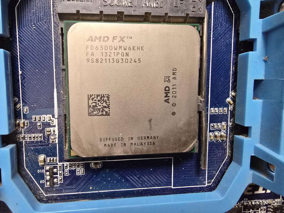 Amd Fx 6300 6 core ir gigabyte plokštė - nuotraukos Nr. 3