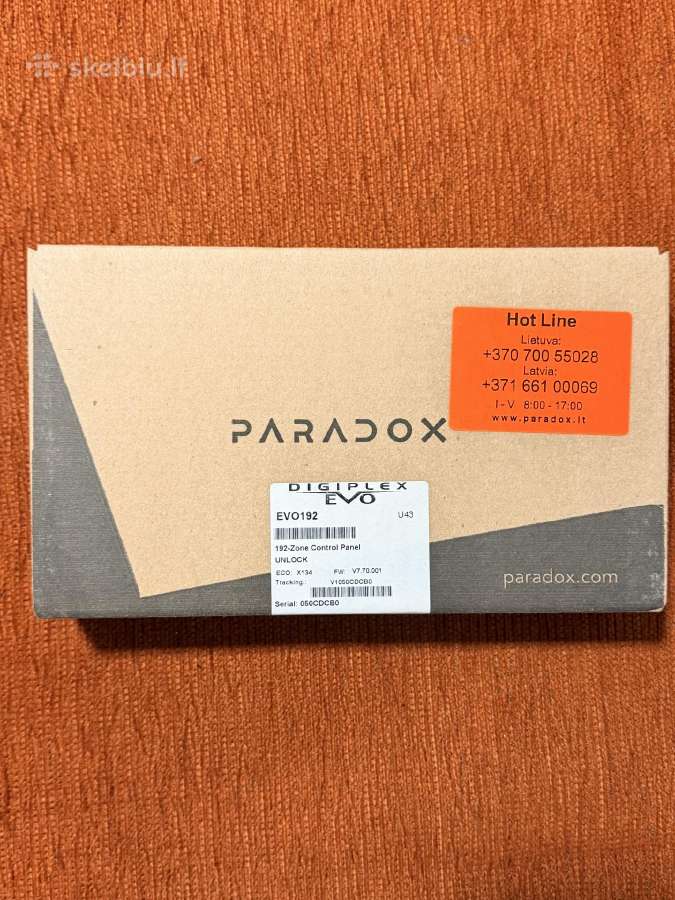 Paradox Apsaugos Signalizacijos Centralė