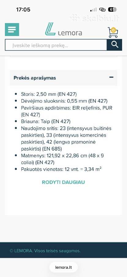 Vinilinės (Pvc) Grindys - nuotraukos Nr. 9