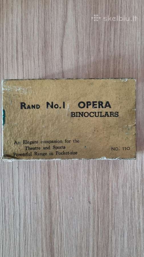 Vintažiniai, teatriniai žiūronai - nuotraukos Nr. 7