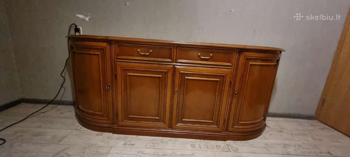 Medinė komoda - 208x52x86 - nuotraukos Nr. 3