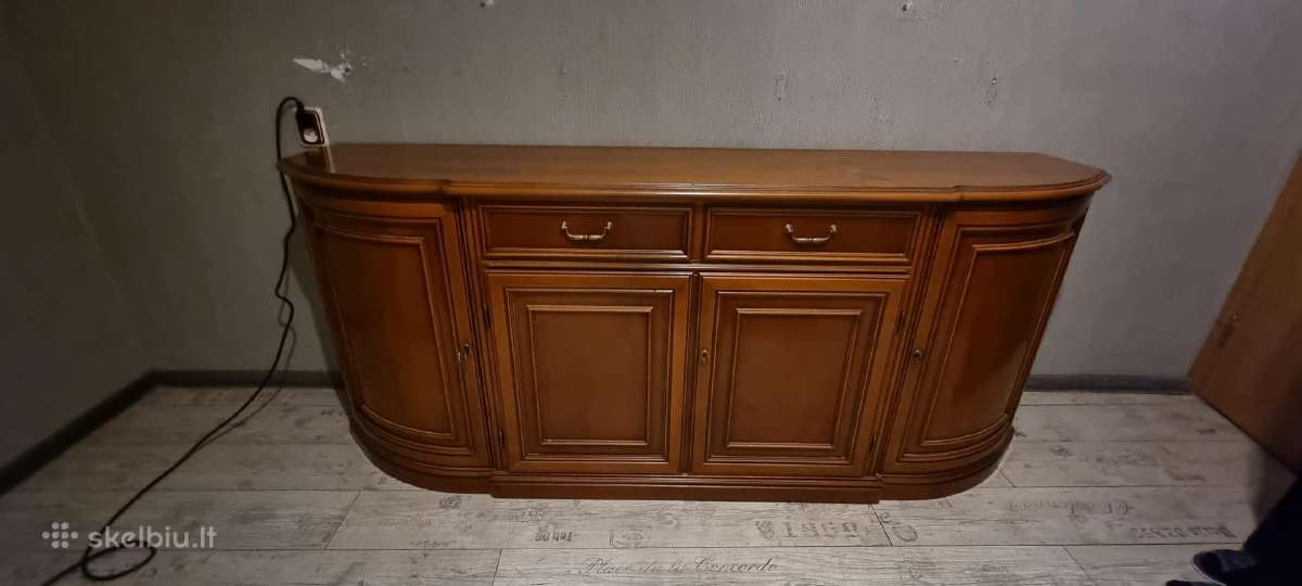 Medinė komoda - 208x52x86 - nuotraukos Nr. 4