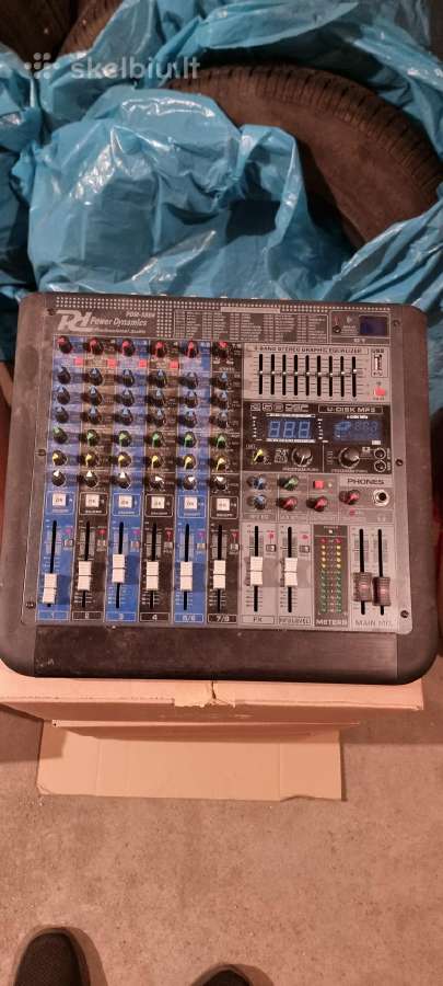 Power-dynamics Pdm-s804 analoginis mikseris
