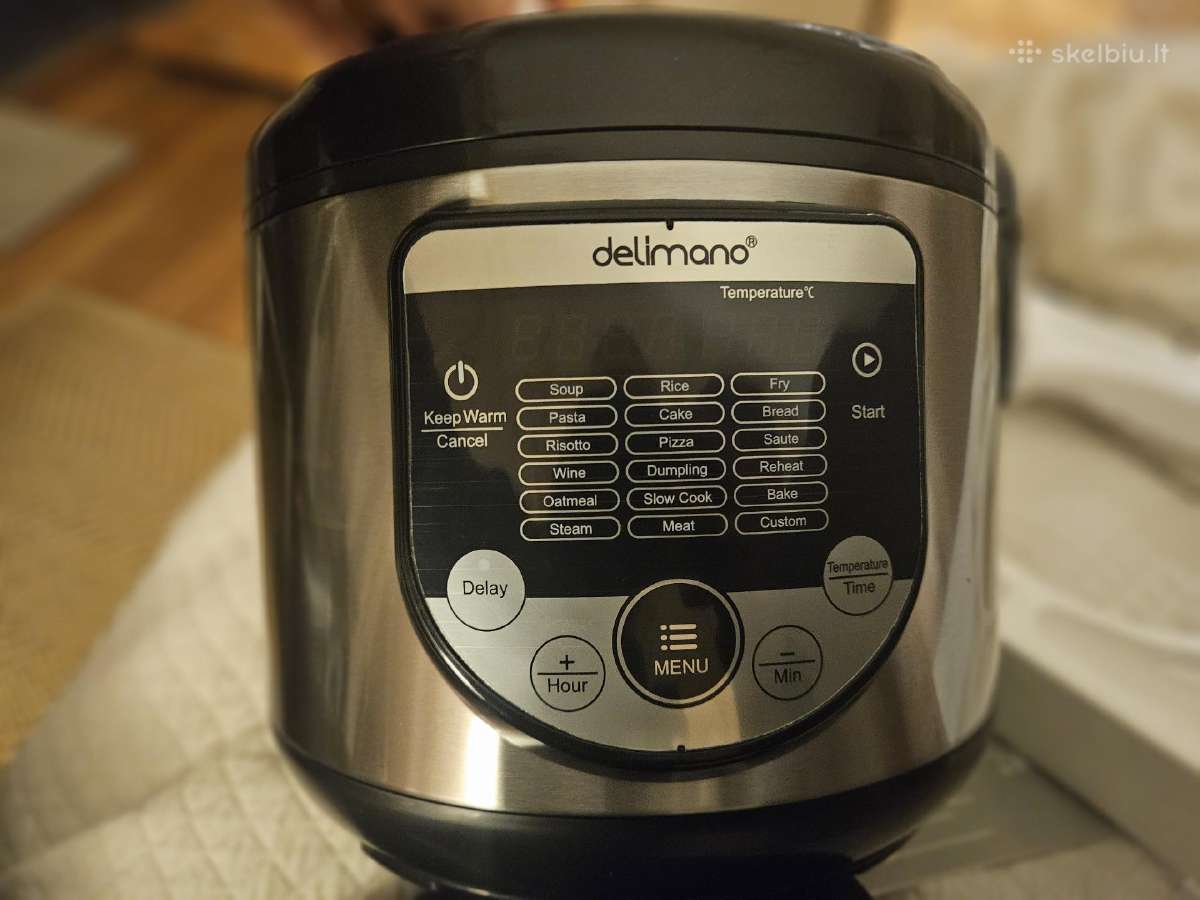 Parduodamas Delimano 18 in 1 Multi Cooker naujas