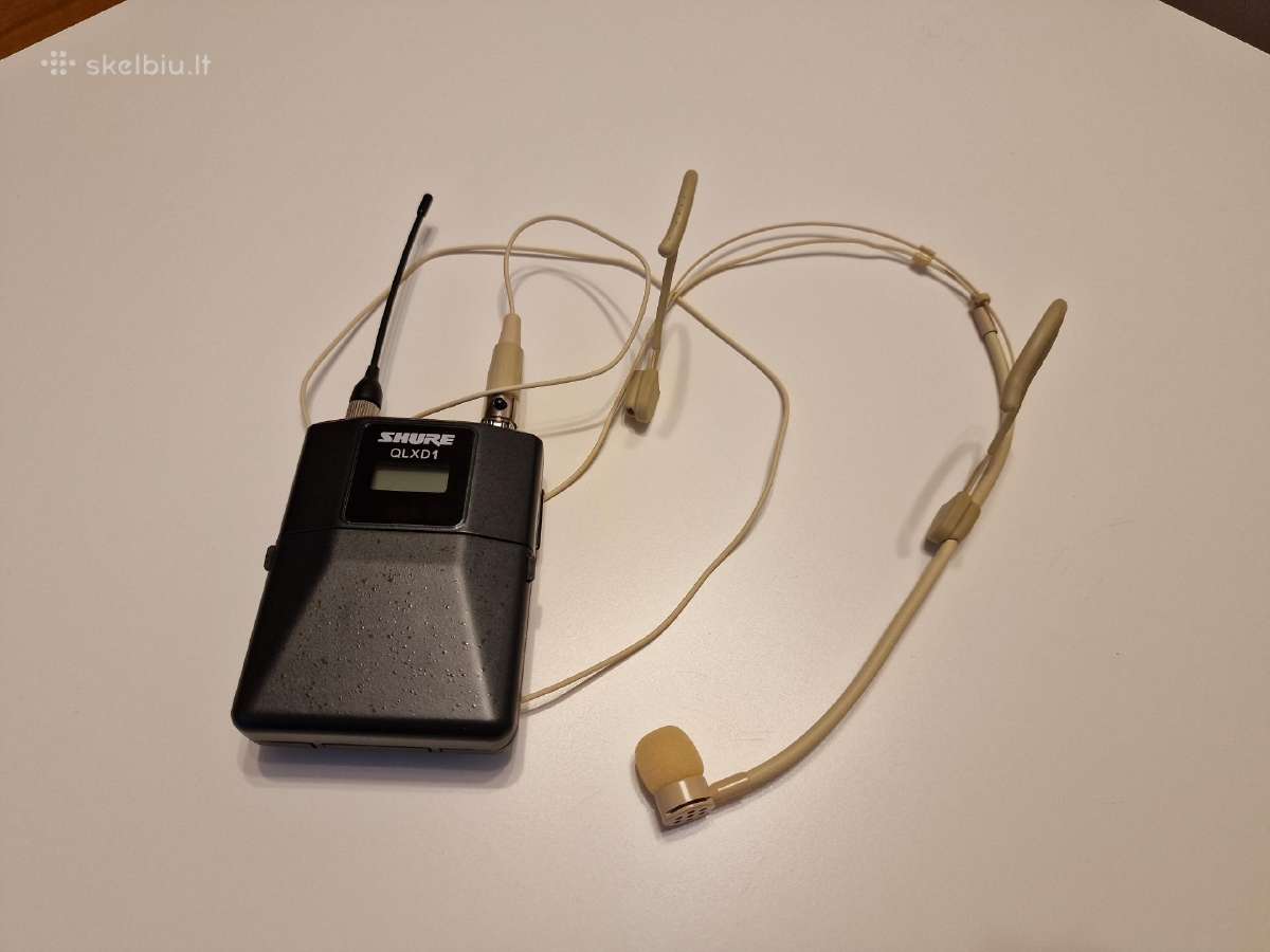 Naujas Shure Qlxd4 Beta58a mikrofonas (keletas) - nuotraukos Nr. 5