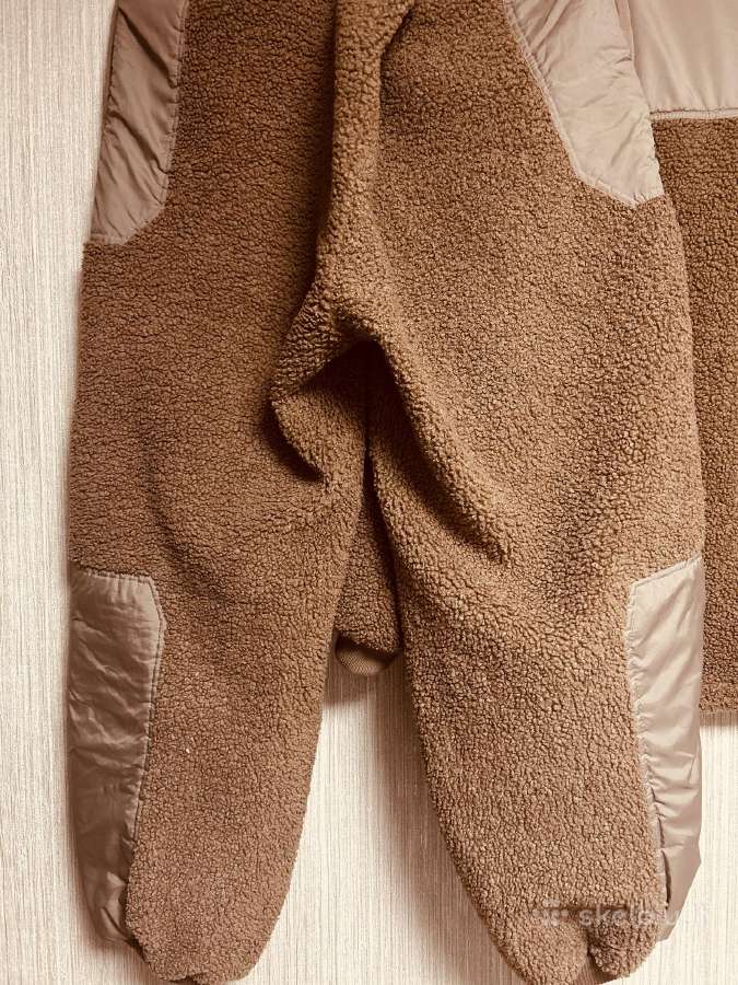 Šiltas sportinis kostiumas teddy tipo rudos spalvo - nuotraukos Nr. 6