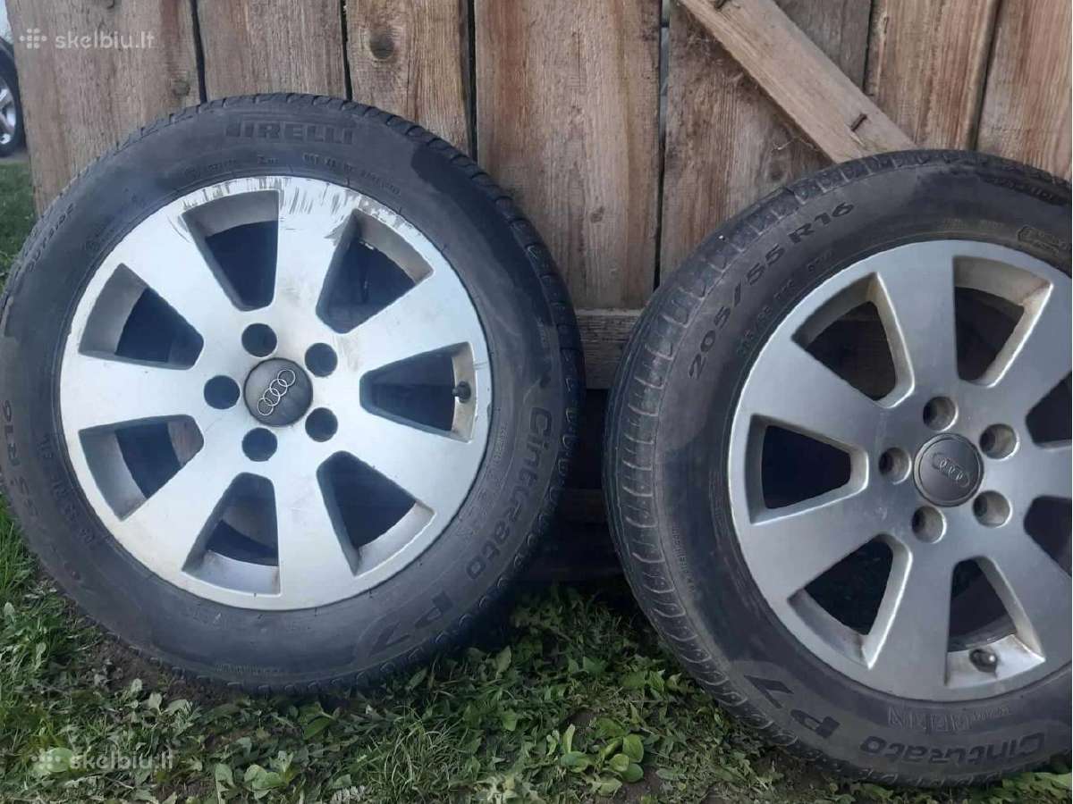 Audi A4 R17/r16 lieti ratai su padangom. - nuotraukos Nr. 5