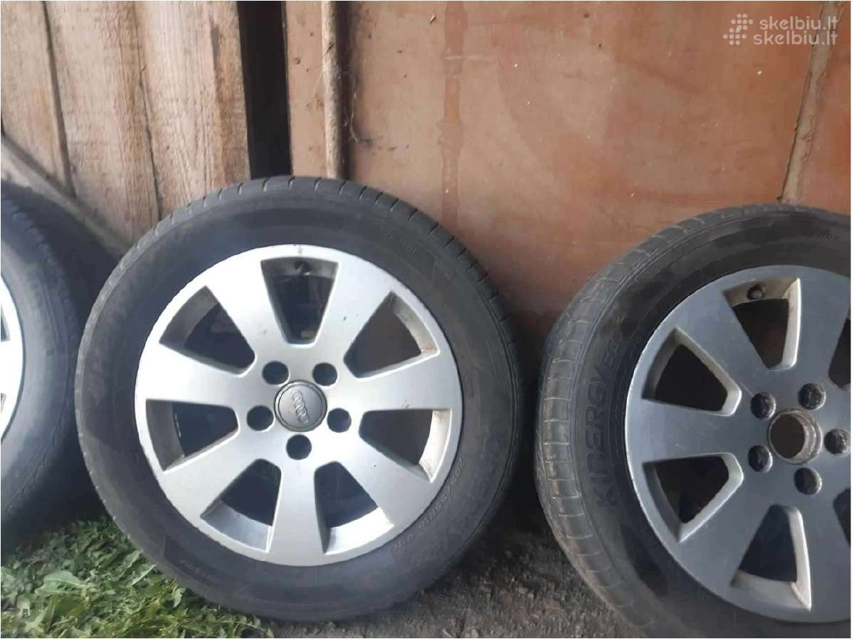 Audi A4 R17/r16 lieti ratai su padangom. - nuotraukos Nr. 4