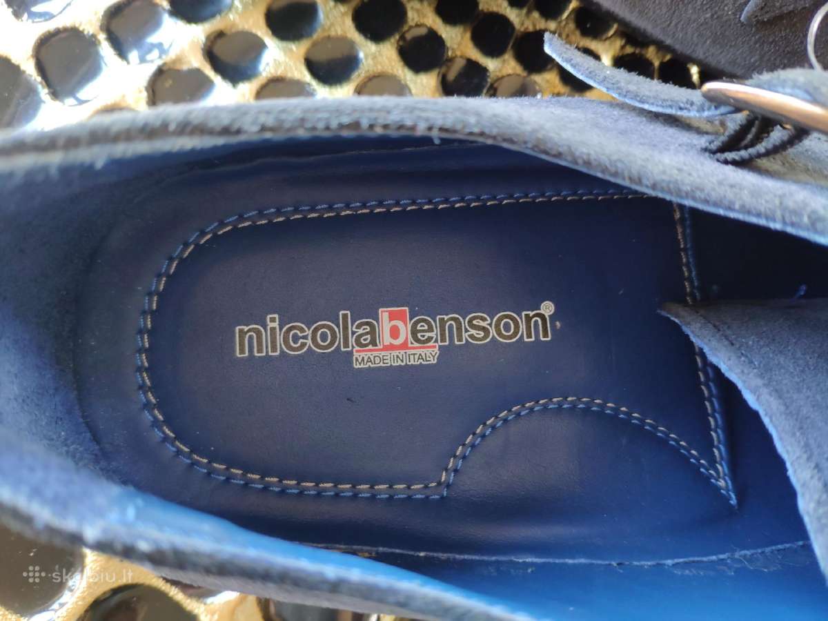 Nicola Benson zomšiniai batai - nuotraukos Nr. 3