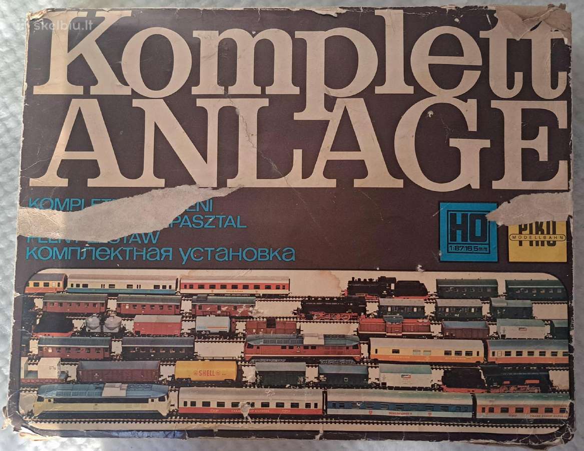 Senas retas traukinio komplektas - nuotraukos Nr. 2