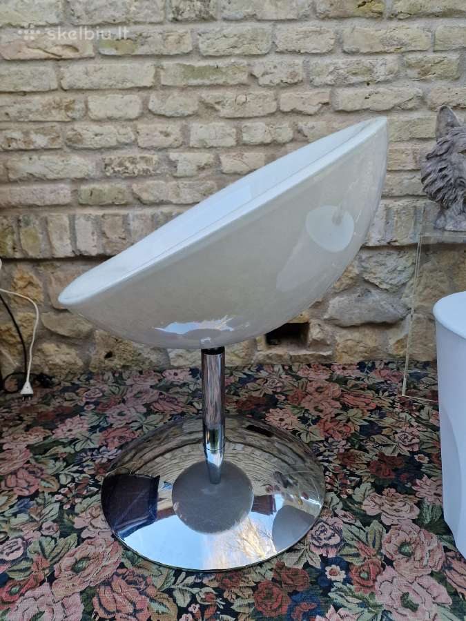 Vintažinis taurės formos "Saturno" fotelis - nuotraukos Nr. 32