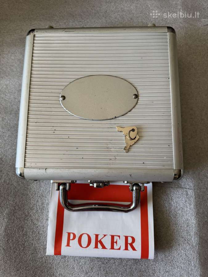 ,Pokeris ,žaidimas nenaudotas pilnas komplektas - nuotraukos Nr. 3
