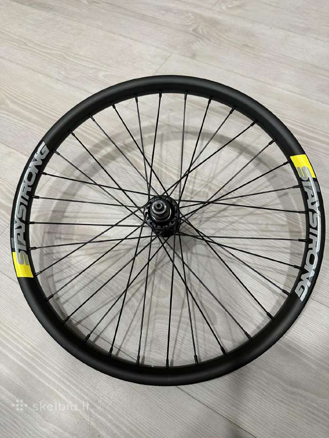 Naujas BMX priekinis ratas 20 Stay Strong seale - nuotraukos Nr. 2