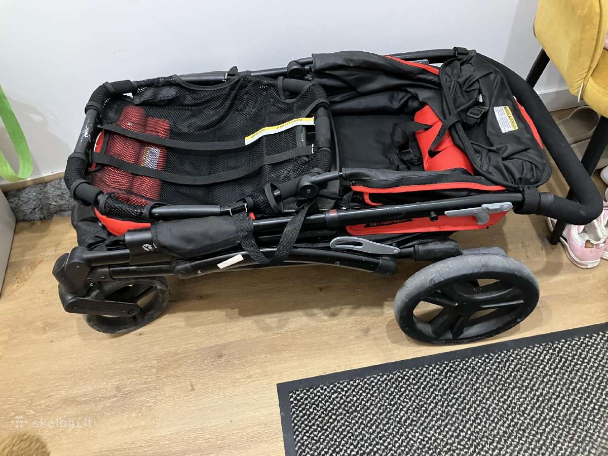 Babytrend Tour 2in1 stroller wagon vezimelis - nuotraukos Nr. 7