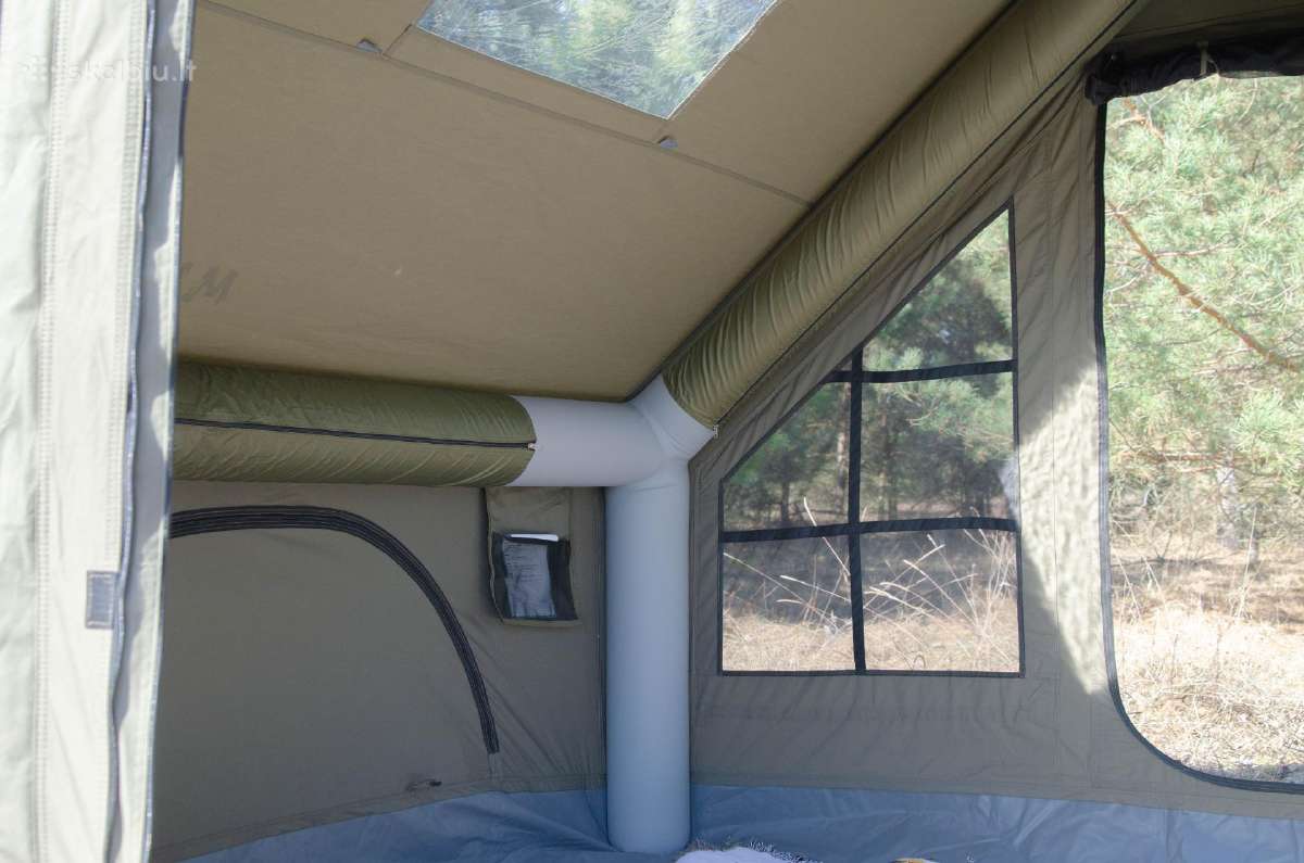 Pripučiama glamping palapinė - Hot Tent 300x210cm - nuotraukos Nr. 4