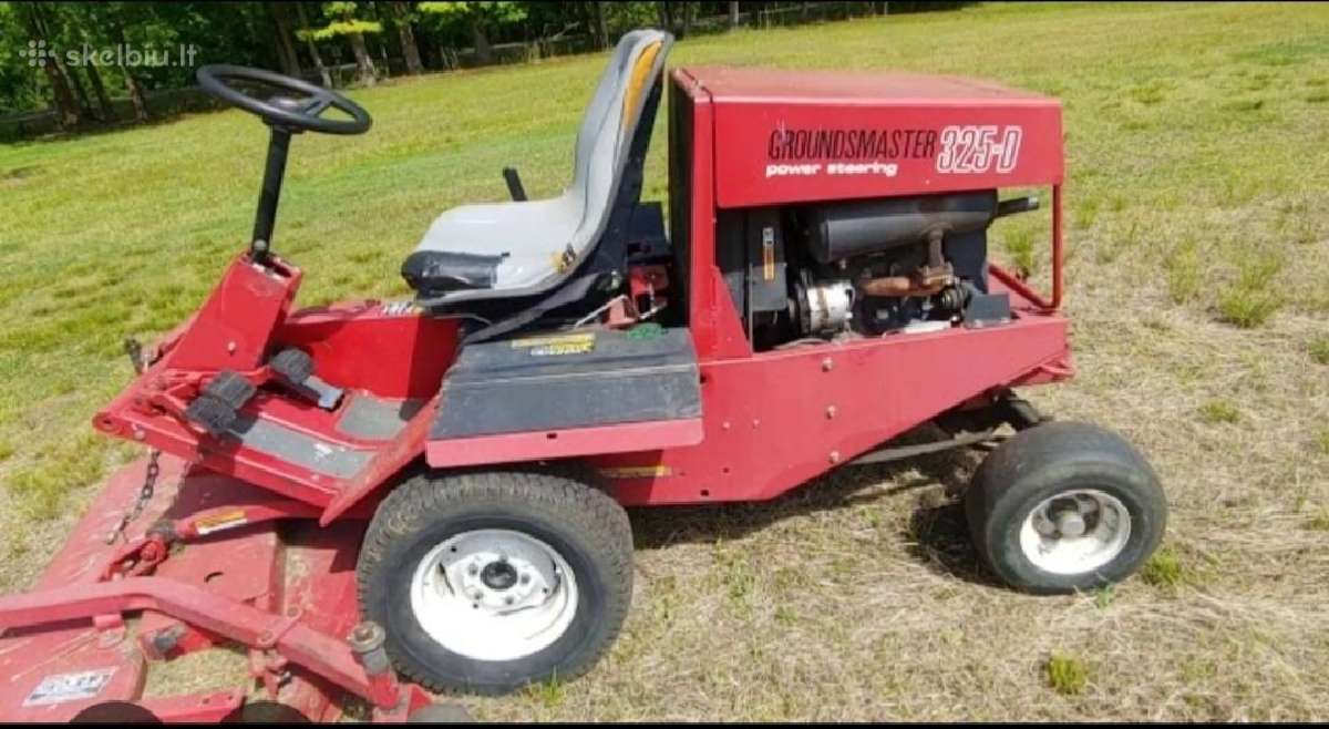 Toro graundmaster 325d dalimis