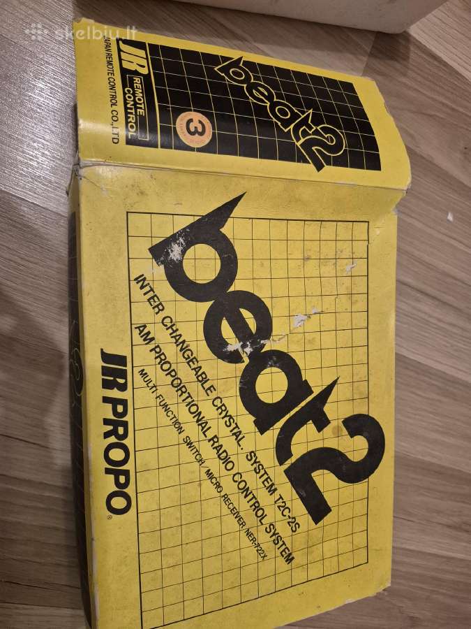 Naujas Vintage RC komplektas Jr Propo Beat 2 (Nos)