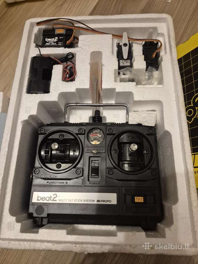 Naujas Vintage RC komplektas Jr Propo Beat 2 (Nos) - nuotraukos Nr. 3