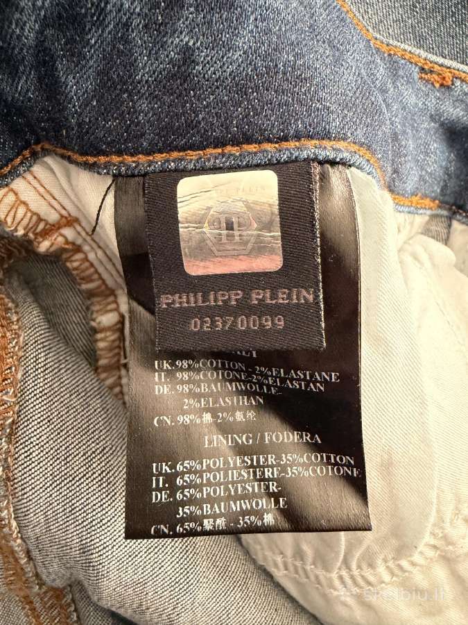 Originalūs Philipp Plein moteriški džinsai - nuotraukos Nr. 11