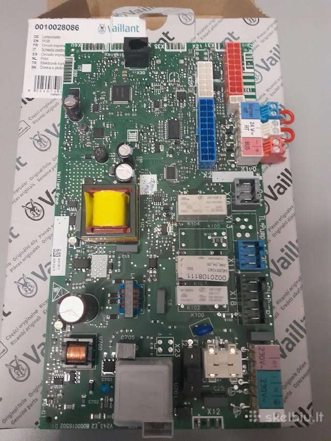 Valdymo plokštė dujinio katilo "Vaillant" 10028086