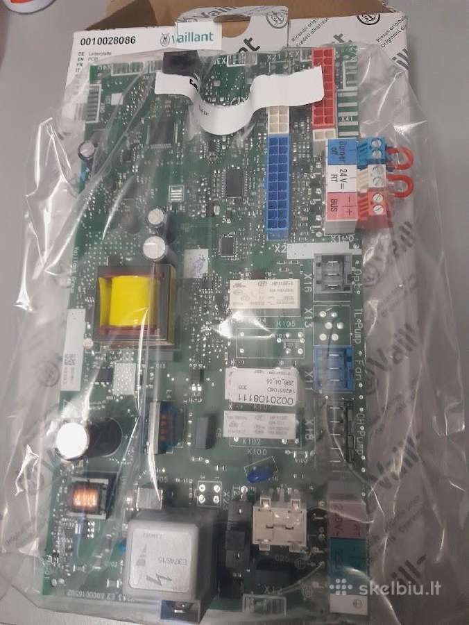 Valdymo plokštė dujinio katilo "Vaillant" 10028086 - nuotraukos Nr. 3