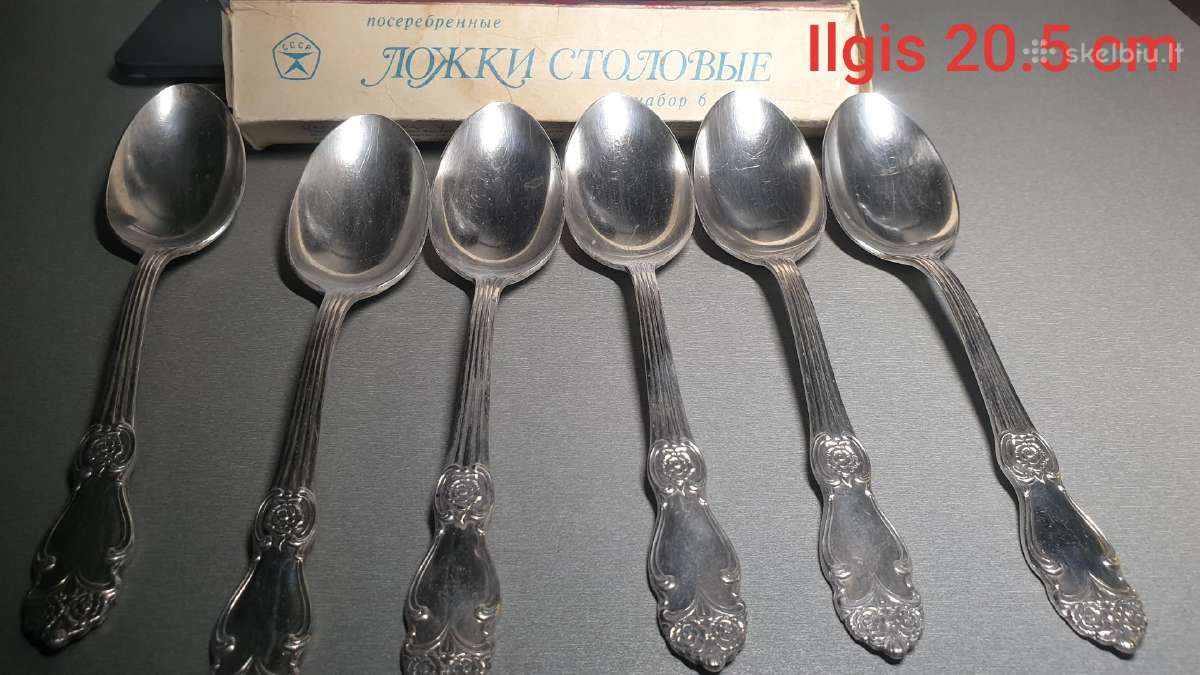 Pasidabruoti stalo Įrankiai ( Šaukstai,šakutes) - nuotraukos Nr. 2