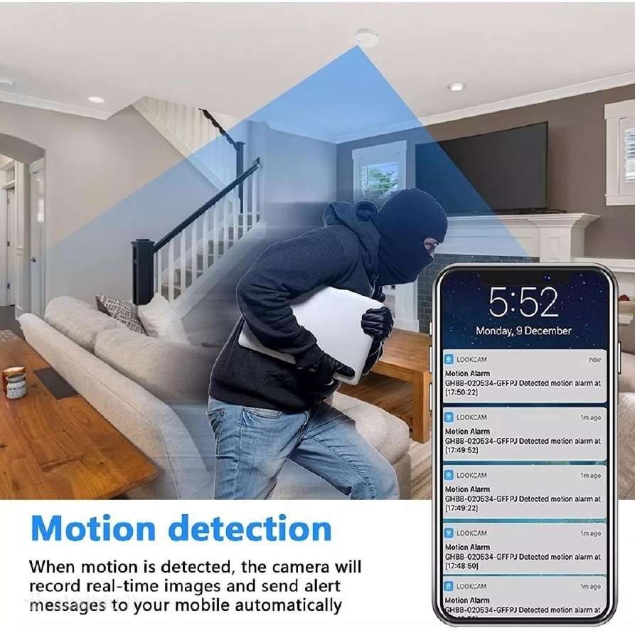 Dūmų detektorius su slapta WiFi kamera - nuotraukos Nr. 4