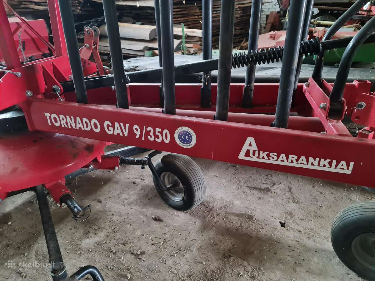 Grėblys- vartytuvas Tornado Gav 9/350 - nuotraukos Nr. 7