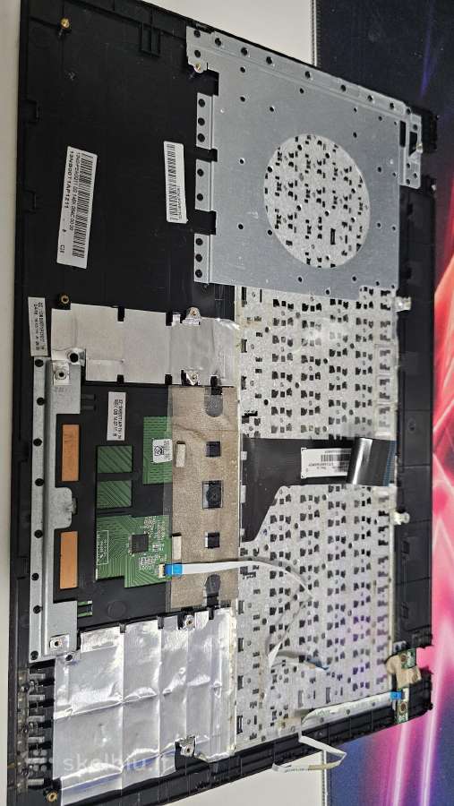 Asus X550 klaviatūra - nuotraukos Nr. 2