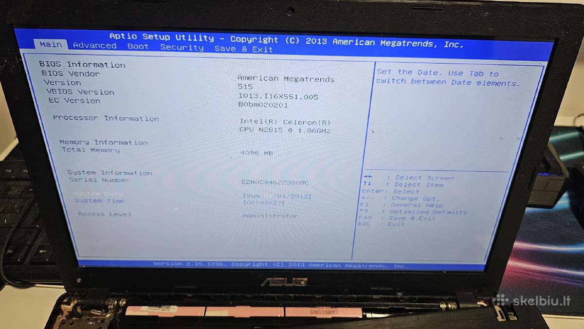 Asus X551m matrica