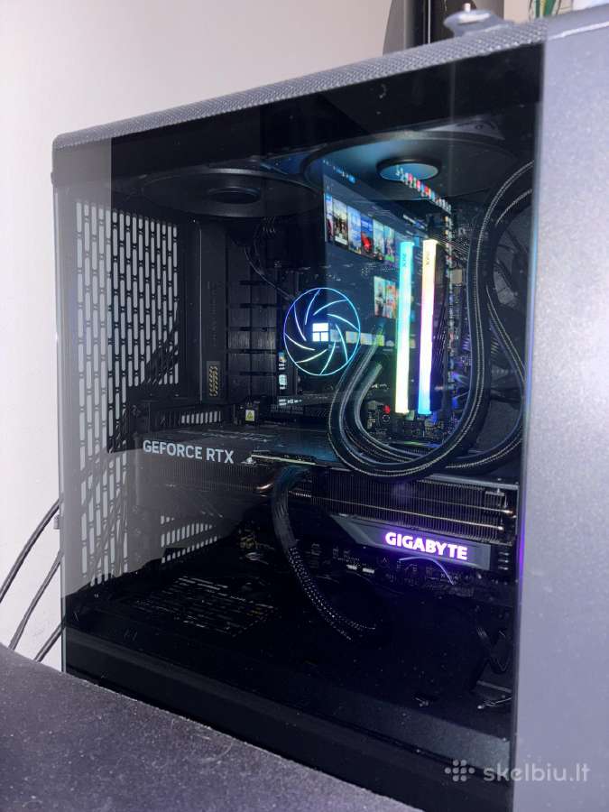 Pilnas Gaming / Work Setup – Rtx 4070 Ti Super! - nuotraukos Nr. 3