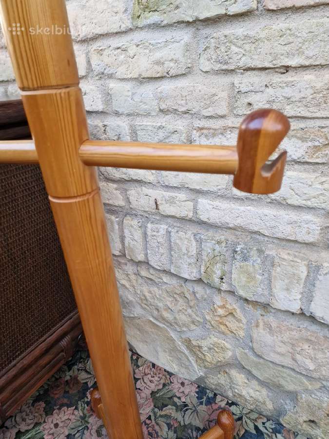 Vintažinė mid century rūbų kabyla - nuotraukos Nr. 8