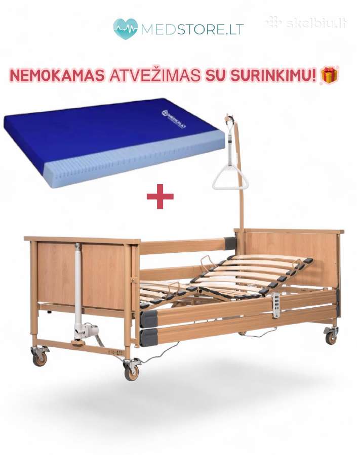 Slaugos Lovos su Čiužiniais (ligoniams) - nuotraukos Nr. 3