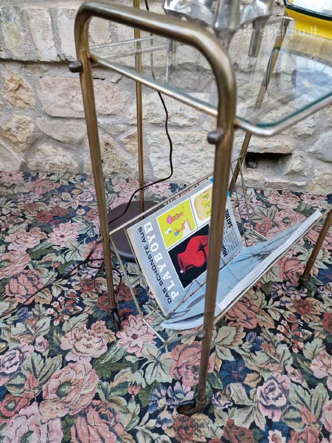 Vintažiniai mid century Bauhaus st. staliukai - nuotraukos Nr. 7