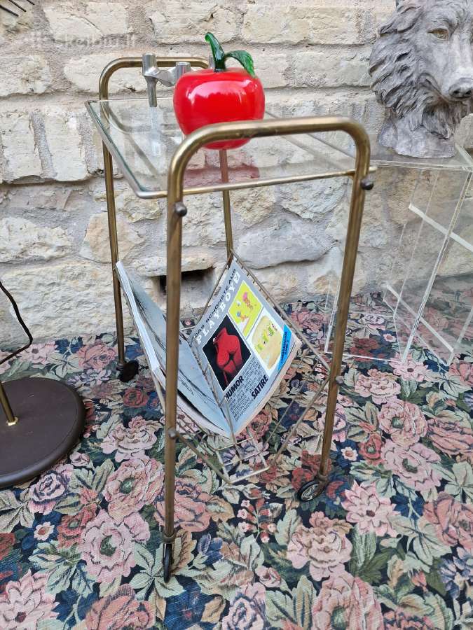 Vintažiniai mid century Bauhaus st. staliukai - nuotraukos Nr. 15