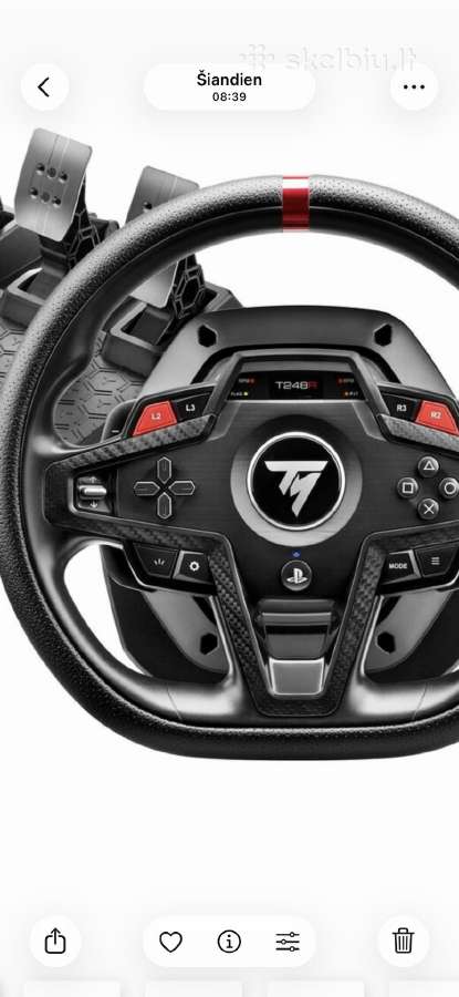 Thrustmaster T248r Black žaidimų vairas